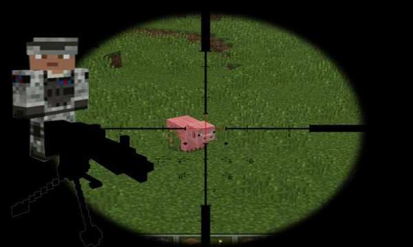 Gun Mod Minecraft 0.15.0 Pe 2 تصوير الشاشة