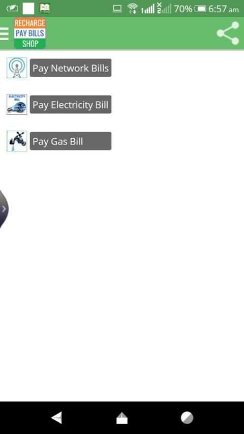 Recharge, Pay & Shop screenshot 2