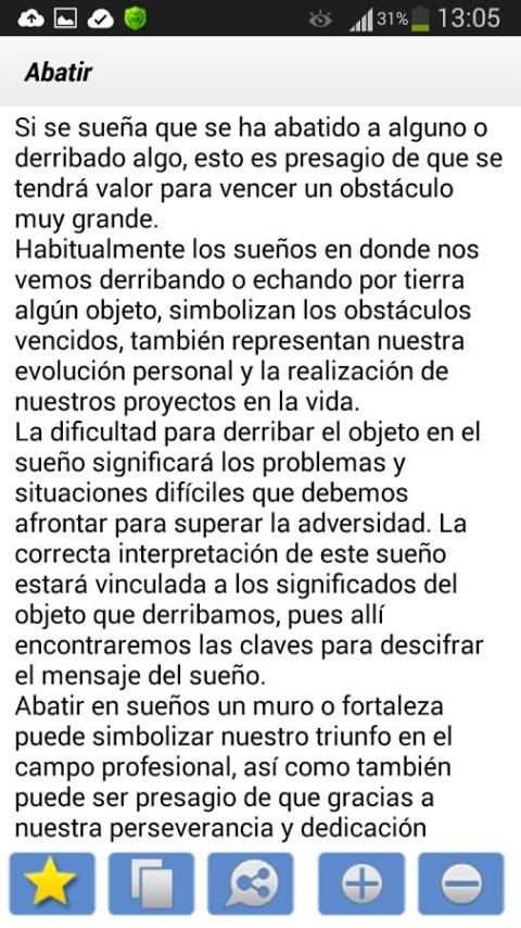 Interpretacion de Sueños 3 تصوير الشاشة