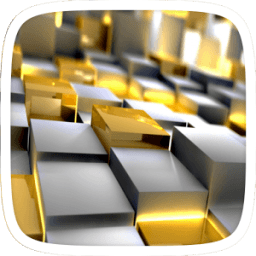 Golden Tech Space Theme иконка