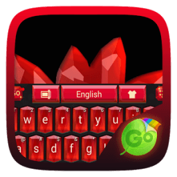 Redgem Stone GO Keyboard Theme أيقونة