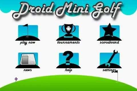Droid Mini Golf - PRO скриншот 1