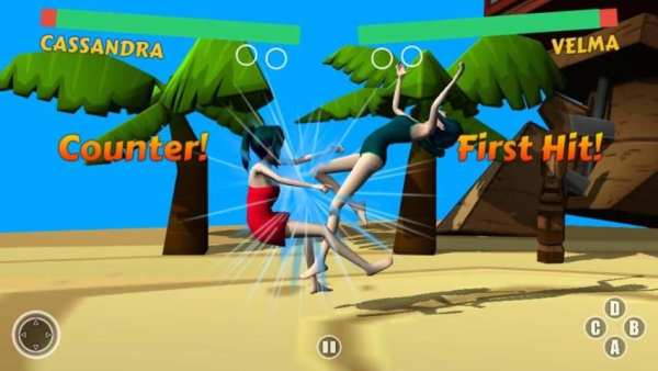 Bikini Girl Fighting Game स्क्रीनशॉट 6