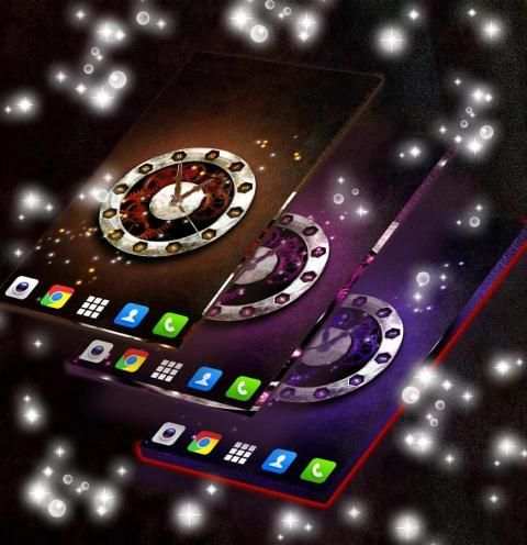 Analog Clock Live Wallpaper screenshot 11