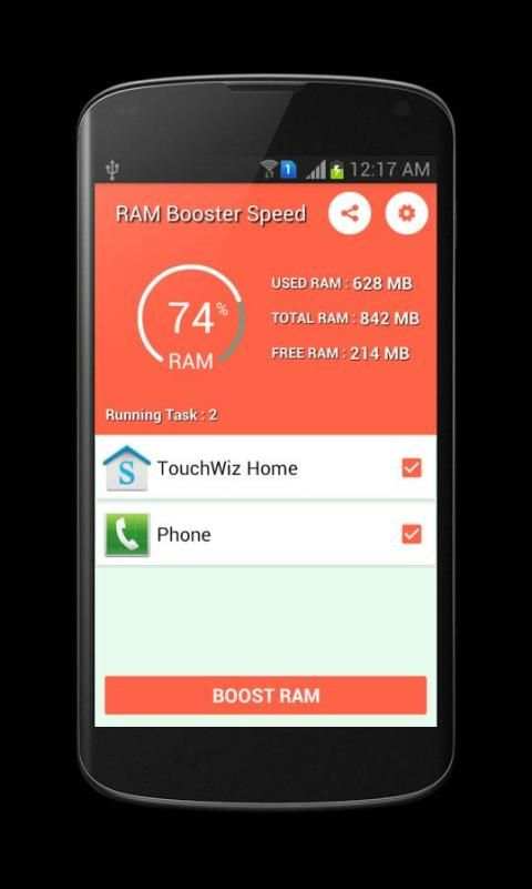 RAM Booster Speed screenshot 2