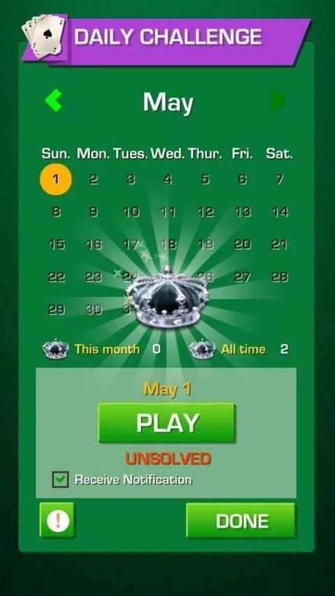 Freecell Front Style 3 تصوير الشاشة