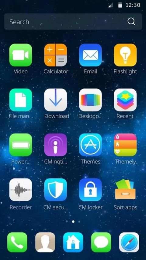 Тема для Айфон screenshot 2