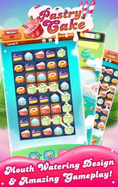 Pastry Cake - Candy Match 3 screenshot 2