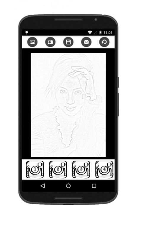 Photo Studio : Pencil Sketch скриншот 2