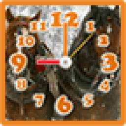 Horses Clock Alarm 1.0