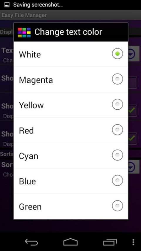 Easy File Manager скриншот 3