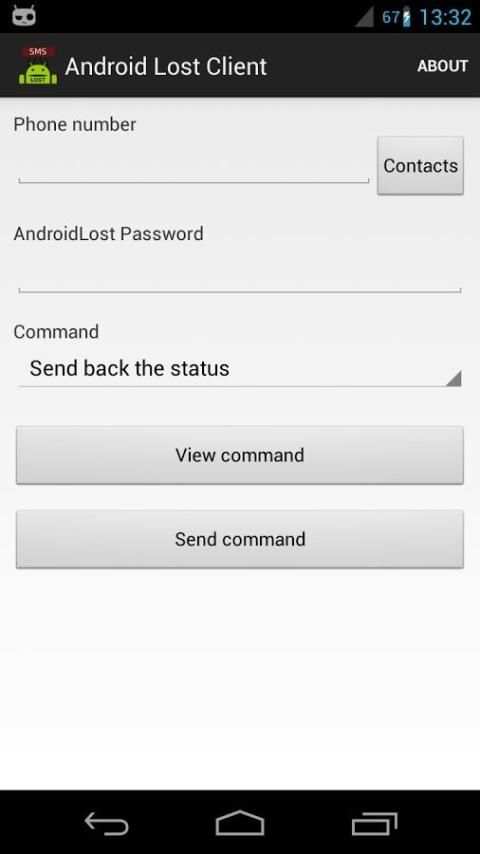 Android Lost Client скриншот 6