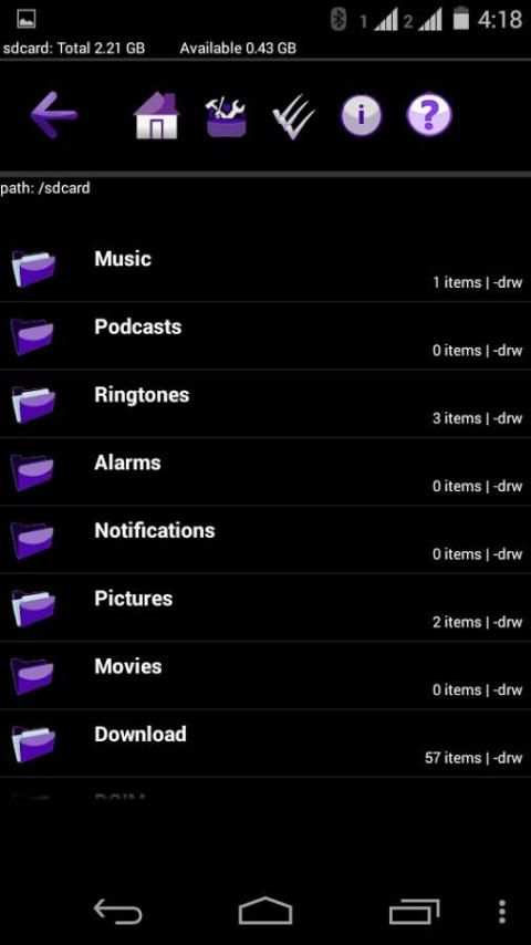 Easy File Manager 8 تصوير الشاشة