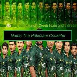 Name The Pakistani Cricketer 1.1