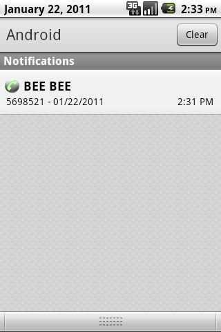 Recent Call Notification 1 تصوير الشاشة