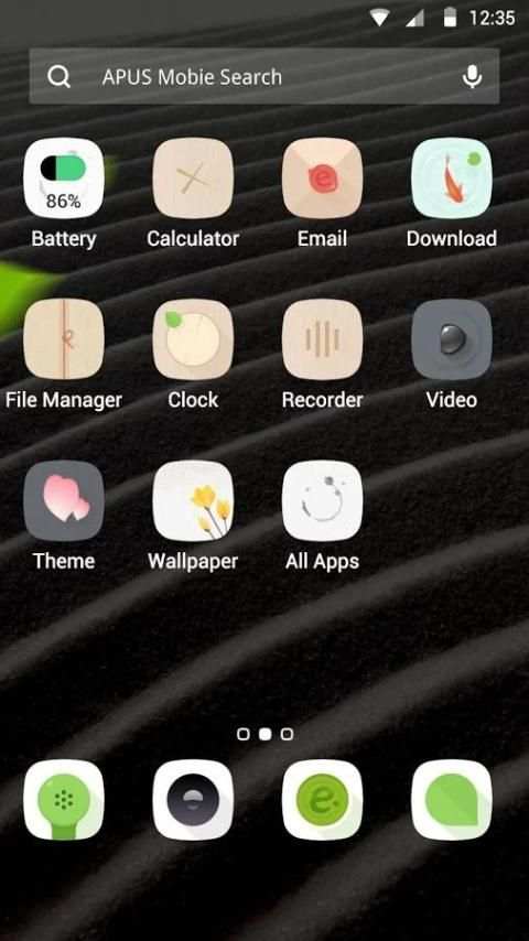 Pursuit theme for APUS screenshot 2
