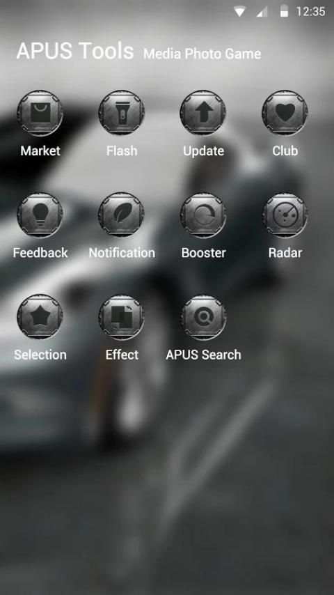 Speed Machine theme for APUS 1 تصوير الشاشة