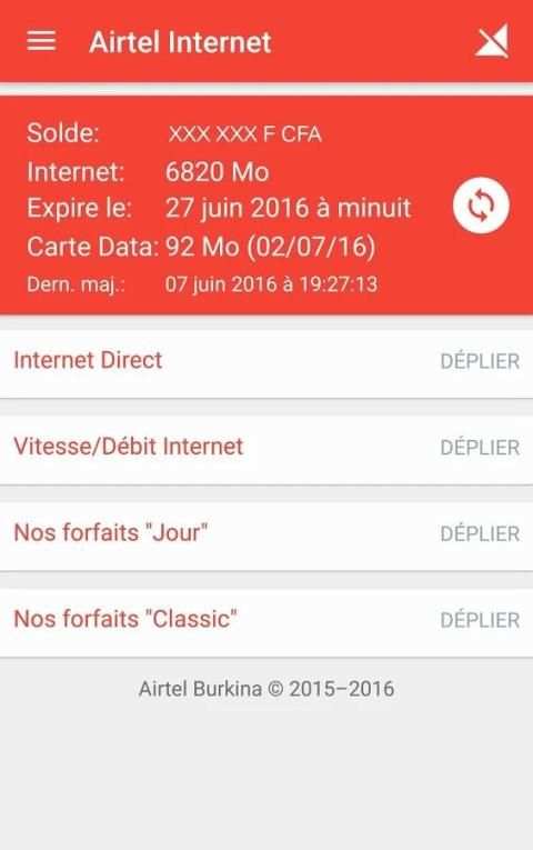Airtel Internet 1 تصوير الشاشة