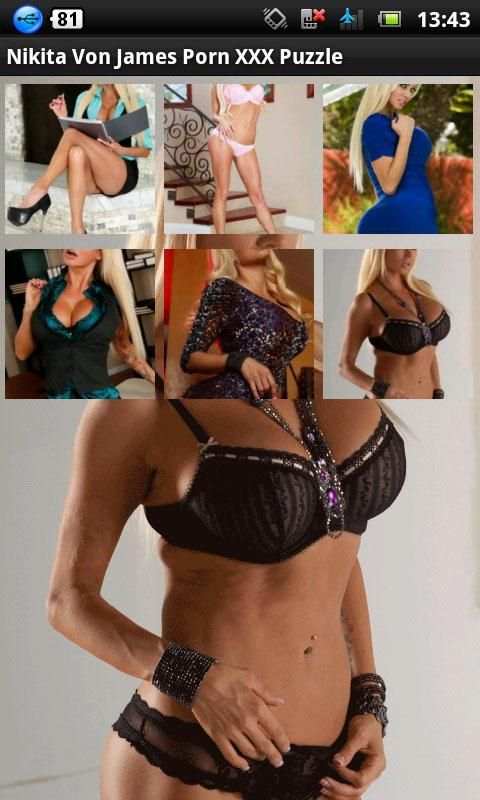 Nikita Von James Porn Puzzle screenshot 1