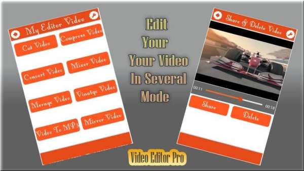 Video Editor Pro स्क्रीनशॉट 1