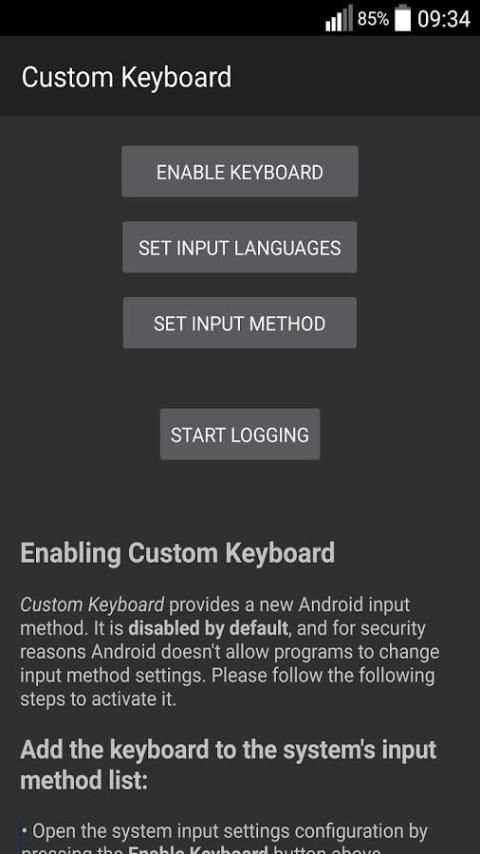 Custom Keyboard 5 تصوير الشاشة