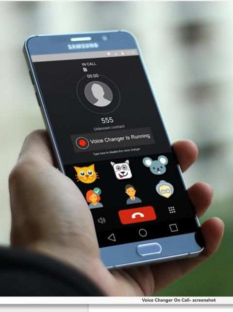 Voice changer calling Pro screenshot 1