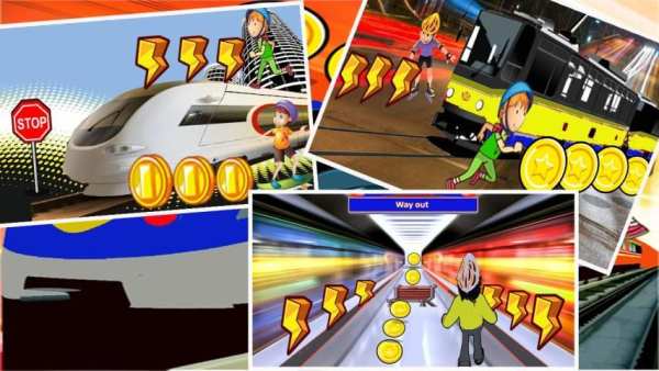 Subway Rail Rush Game FREE! screenshot 5