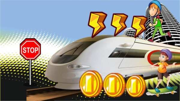 Subway Rail Rush Game FREE! screenshot 2