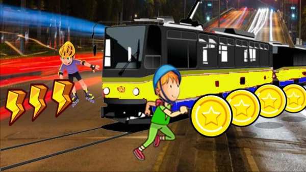 Subway Rail Rush Game FREE! screenshot 4