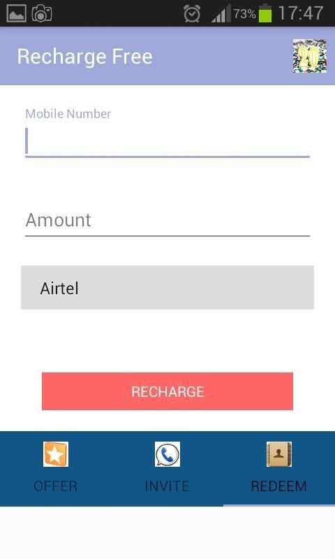 Free Recharge and Paytm Cash स्क्रीनशॉट 2
