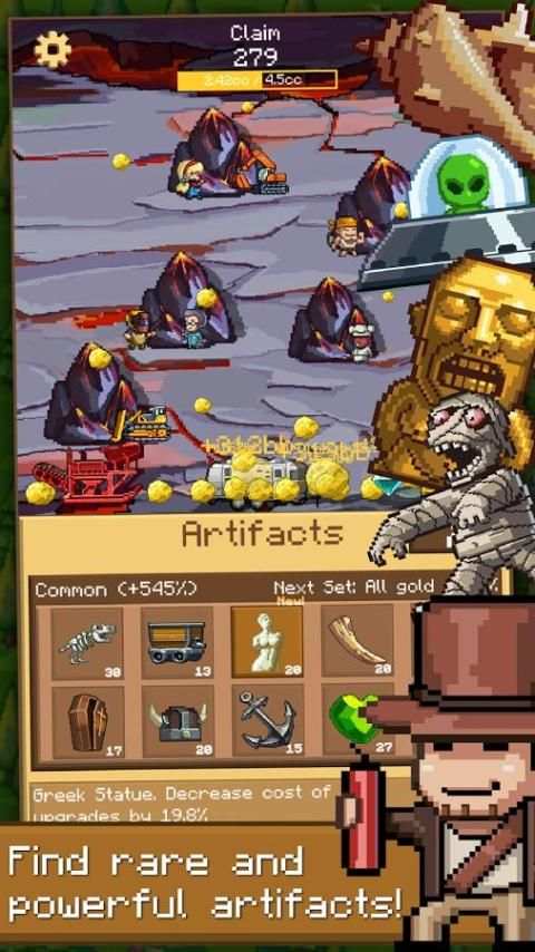 Goldcraft: Idle Games, Clicker स्क्रीनशॉट 4