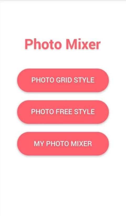 Photo Mixer 1 تصوير الشاشة