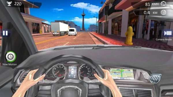 Speed Traffic Driving In Car screenshot 4