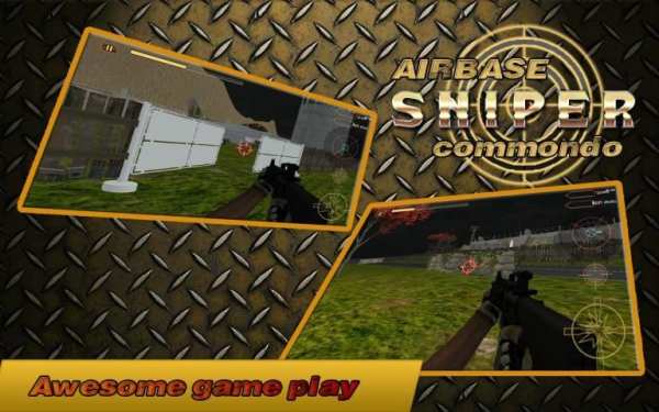 AirBase Sniper Commando Action screenshot 4