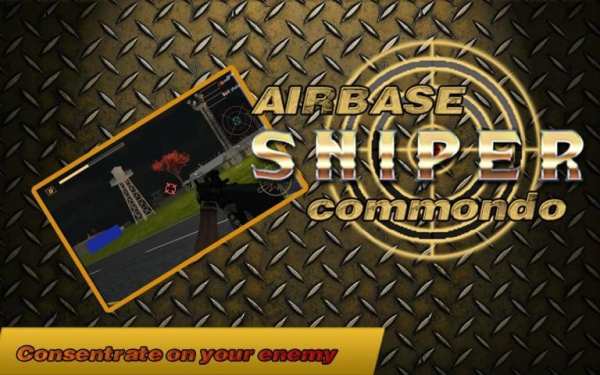 AirBase Sniper Commando Action screenshot 2