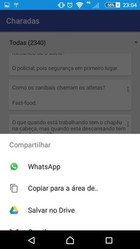 Charadas App Whatsapp screenshot 1