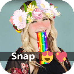سناب مرشحات الصور أيقونة