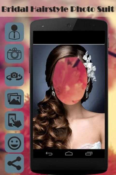 Bridal Hairstyle Photo Suit screenshot 3