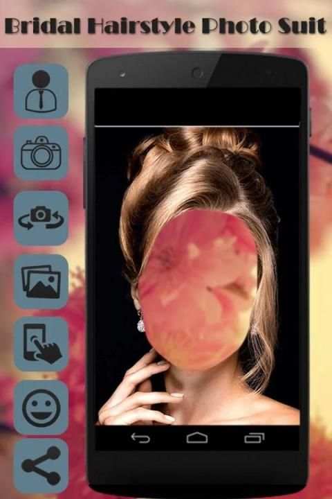 Bridal Hairstyle Photo Suit скриншот 2