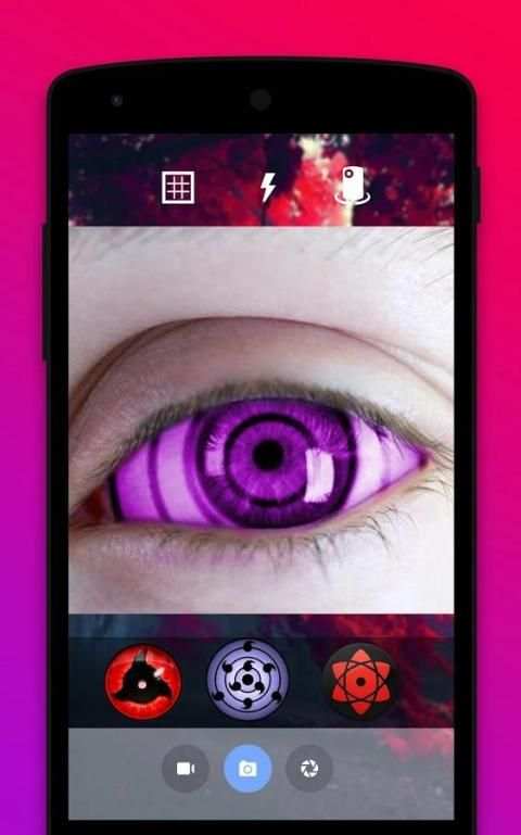 Mangekyou Sharingan Eye Editor screenshot 1
