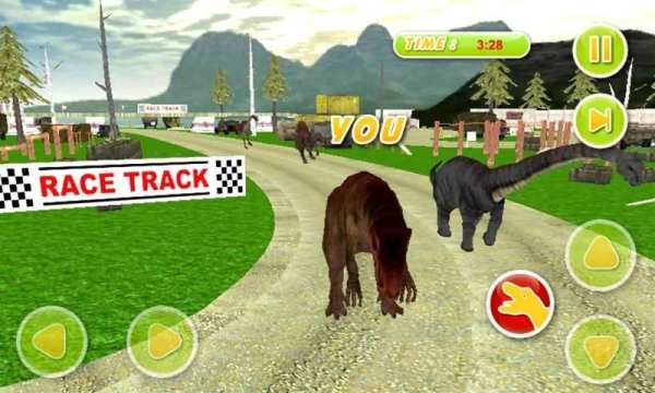 Dinosaur Racing Madness screenshot 1