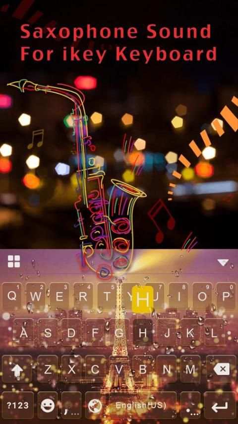 Saxophone Sound for iKeyboard 2 تصوير الشاشة