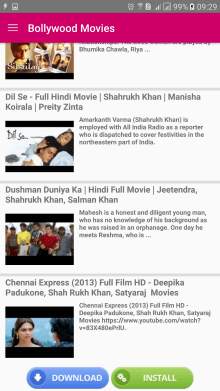 Bollywood Movies screenshot 4