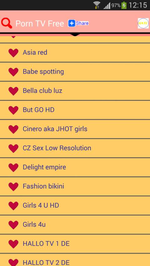 Porn TV скриншот 1