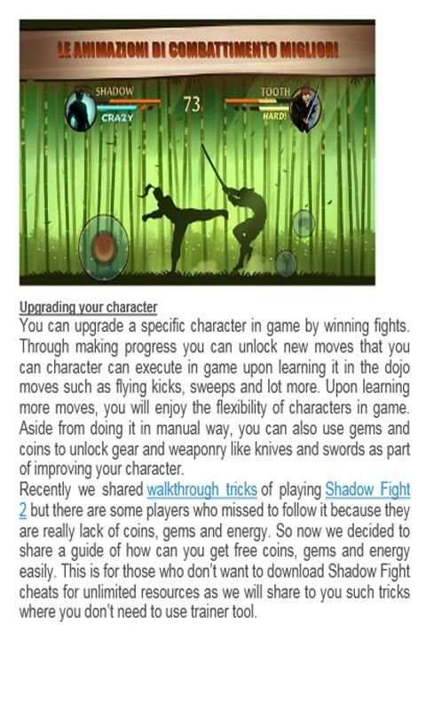 Coins For Shadow Fight 2 screenshot 4