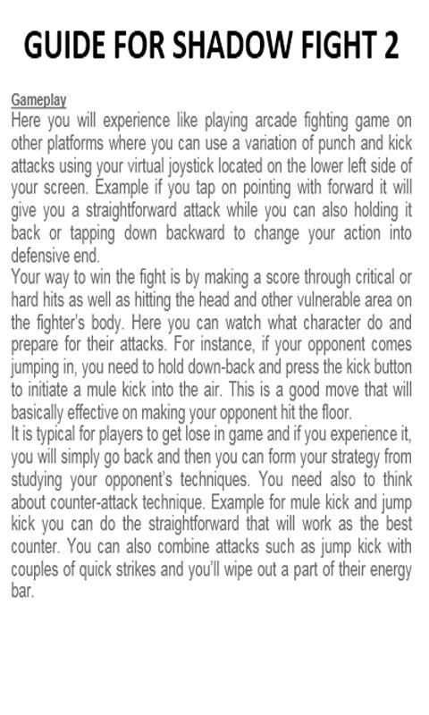 Coins For Shadow Fight 2 screenshot 5