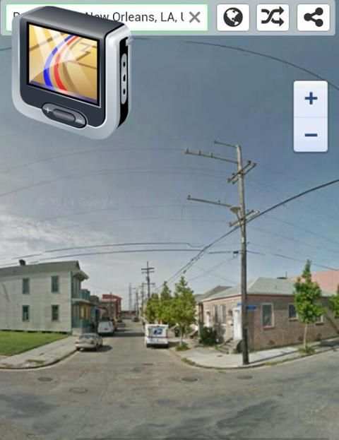 GPS Maps Street View 2 تصوير الشاشة