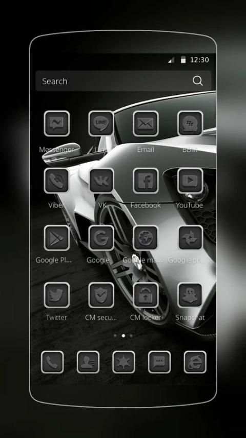 Tema Super Sports Car screenshot 3