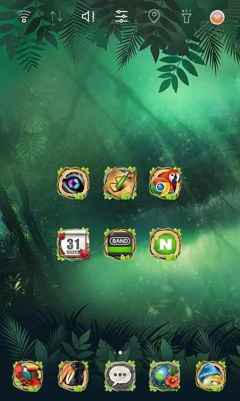 The Jungle Book Launcher theme screenshot 2