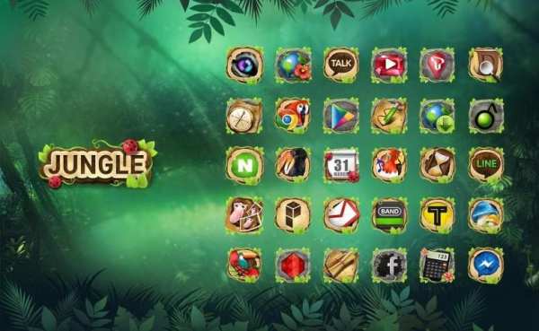 The Jungle Book Launcher theme screenshot 5